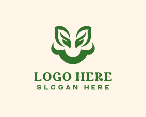 Nature Organic Leaf  Logo