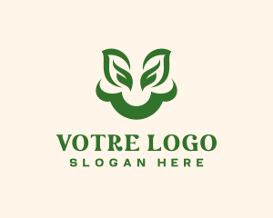 Nature Organic Leaf  Logo