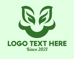 Organic Products - Green Organic Leaf logo design