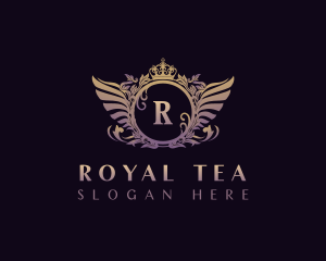 Royal Crown Wings logo design