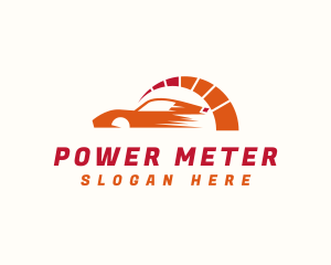 Meter - Sports Car Racing Meter logo design