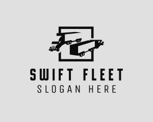 Fleet - Truck Fleet Transport logo design