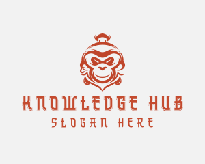 Gaming Monkey Ape  Logo