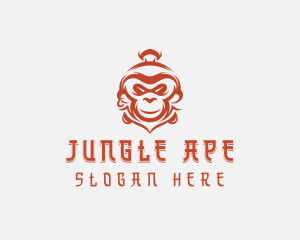 Ape - Gaming Monkey Ape logo design