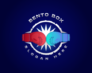 Boxing Glove Tournament logo design