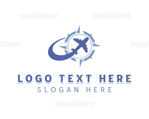 Plane Navigation Compass Logo | BrandCrowd Logo Maker