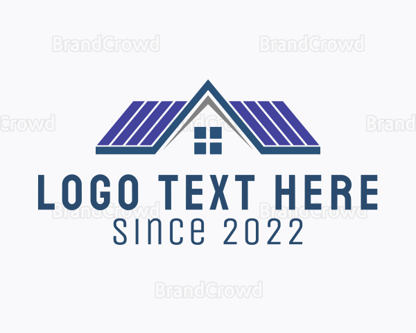 Roofing Real Estate Contractor Logo