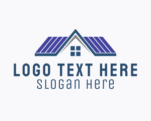 Roofing Real Estate Contractor  Logo