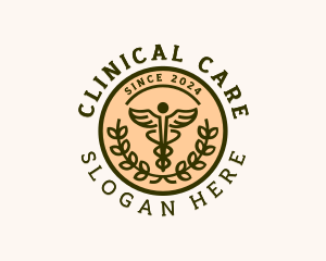 Pharmacy Clinic Laboratory logo design