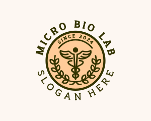 Pharmacy Clinic Laboratory logo design