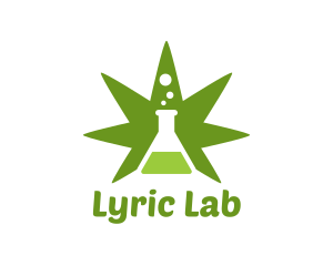 Cannabis Laboratory Research  logo design