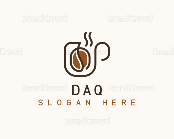 Coffee Bean Drink Logo
