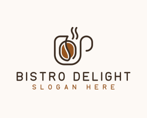 Coffee Bean Drink logo design