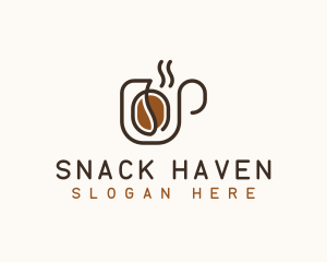 Coffee Bean Drink logo design