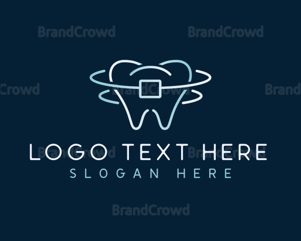 Orthodontist Dental Tooth Logo