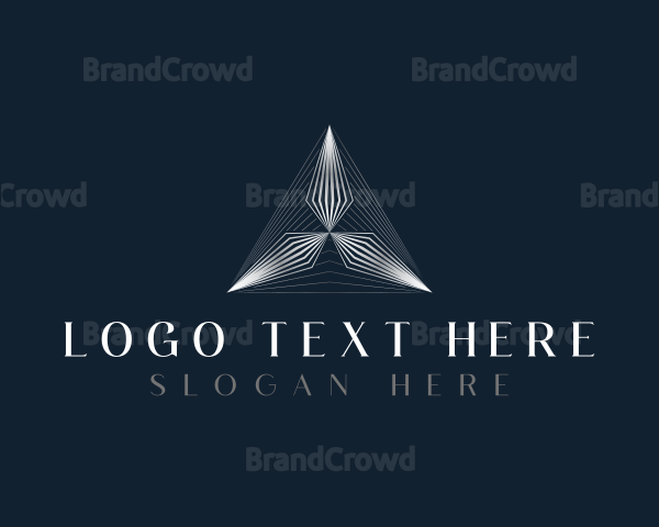 Luxury Deluxe Triangle Logo