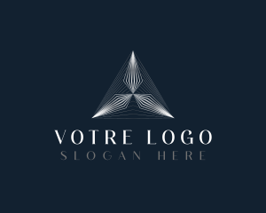 Luxury Deluxe Triangle Logo