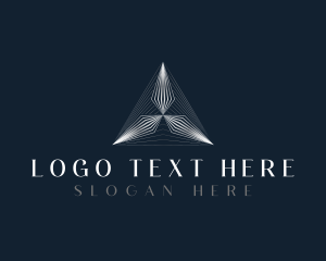 Structure - Luxury Deluxe Triangle logo design