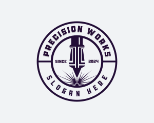 CNC Laser Machinery logo design