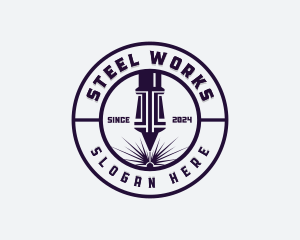 CNC Laser Machinery logo design