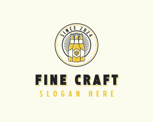 Beer Liquor Bar logo design