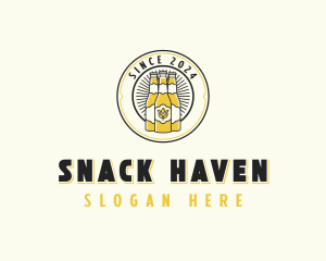 Beer Liquor Bar logo design