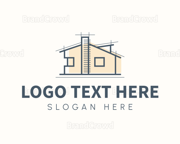 Residential House Architecture Design Logo