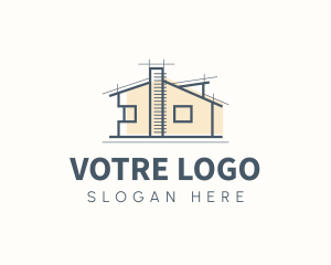 Residential House Architecture Design logo design