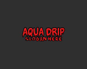 Drip - Liquid Paint Drip logo design