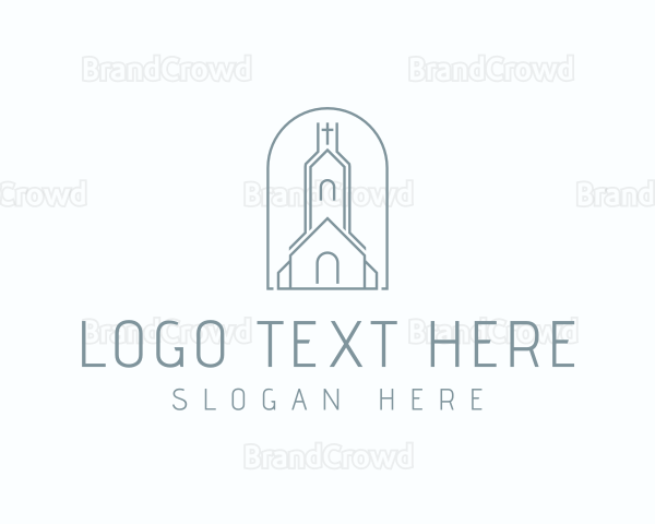 Church Architecture Christian Logo