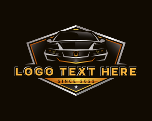 Race Car Automotive Logo