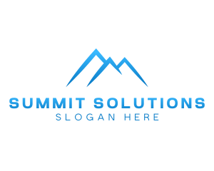 Nature Mountain Summit  logo design