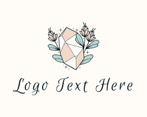 Deluxe Crystal Flower Logo