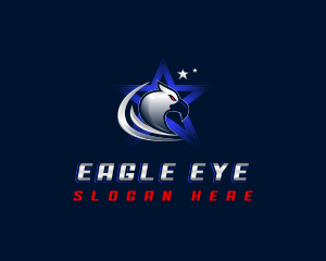 Star Eagle Patriotic logo design