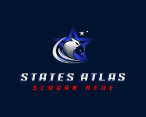 Star Eagle Patriotic logo design