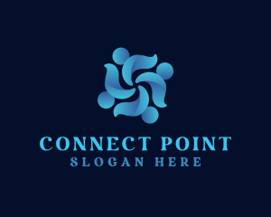 Meeting - Human People Company logo design