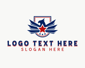 Veteran - Eagle Aviation logo design