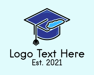 Academic - Academic Cloud Storage logo design