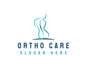 Orthopedic - Spine Human Health logo design