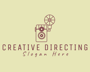 Directing - Retro Photography Camera logo design