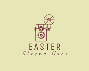 Cinematic - Retro Photography Camera logo design