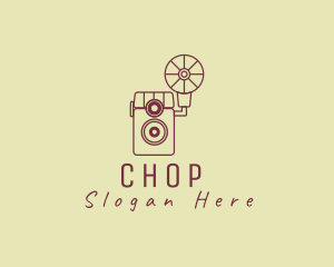 Cinematography - Retro Photography Camera logo design