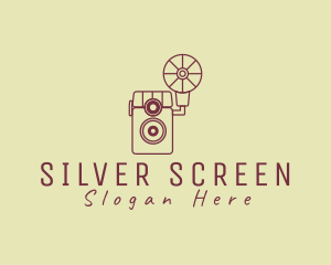 Film Production - Retro Photography Camera logo design