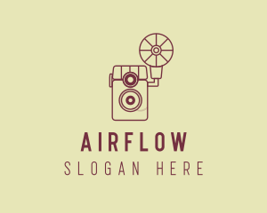 Retro Photography Camera logo design