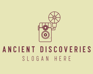 Retro Photography Camera logo design