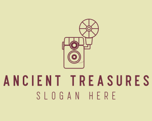 Retro Photography Camera logo design