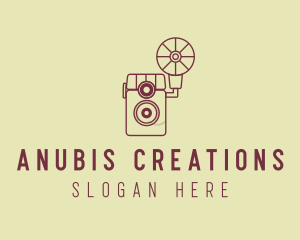 Retro Photography Camera logo design