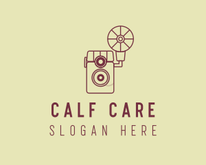 Retro Photography Camera logo design