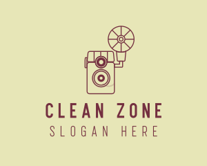 Retro Photography Camera logo design