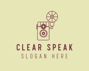 Retro Photography Camera logo design